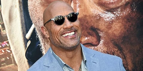Hollywood actor Dwayne Johnson. (File photo | AP)