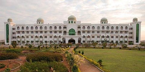 Maulana Azad National Urdu University in Hyderabad. 