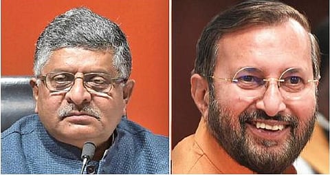 Ravi Shankar Prasad and Prakash Javadekar were among ministers who faced the axe in Modi's Cabinet expansion.