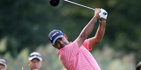 Indian golfer Anirban Lahiri (Photo | PTI)