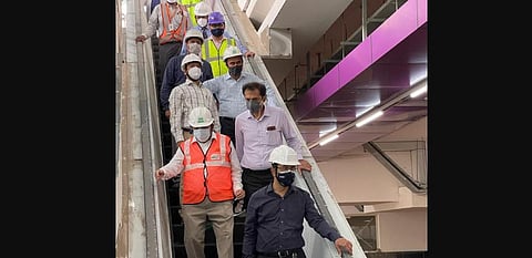 BMRCL received a crucial certificate for its rolling stock. (Photo | Express)