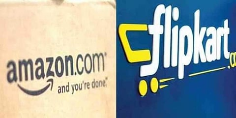 Amazon and Flipkart. Image used for representational purpose