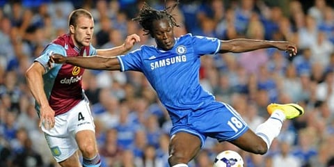 Romelu Lukaku in action for Chelsea in 2013. (File Photo | AFP)