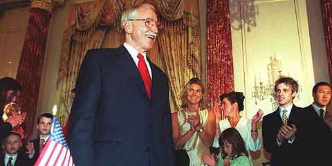 First openly gay US ambassador James Hormel (File photo| AP)