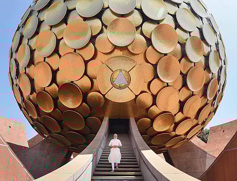 Matri Mandir at Auroville in Puducherry (File photo |PTI)