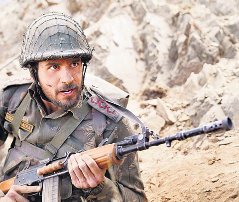 A still from 'Shershaah'.