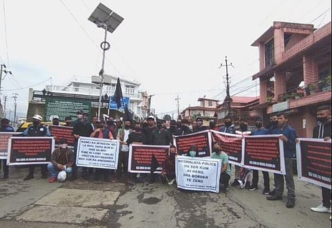 Protestors run amok in Shillong against ex-rebel leader's killing by police; internet services suspended 