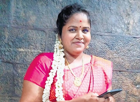 Dr P Shanmugapriya, who posthumously received Kalpana Chawla Award. (Photo| EPS)