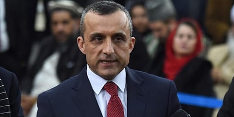 Afghanistan vice-president Amrullah Saleh (File photo| AFP)