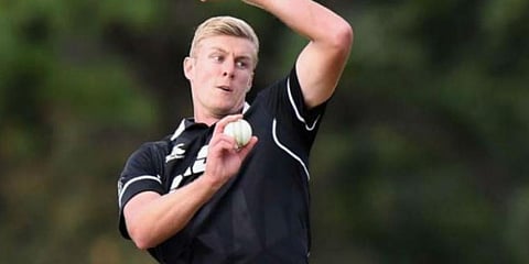 New Zealand pacer Kyle Jamieson (Photo | AFP)