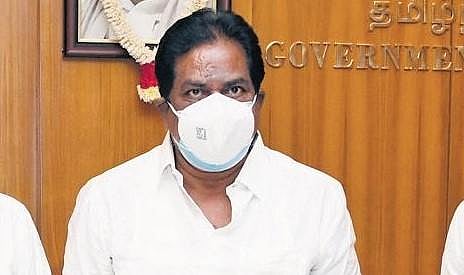 Tamil Nadu Commercial Taxes Minister P Moorthy