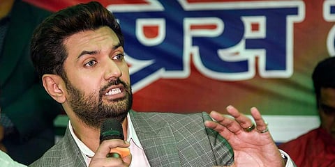 Lok Janshakti Party leader Chirag Paswan (Photo | PTI)