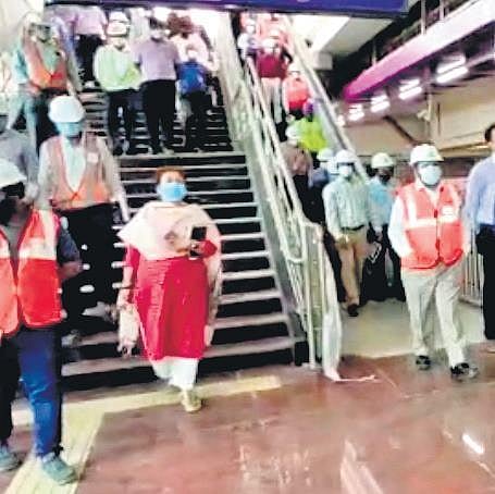 One of the stations on Reach-2 line