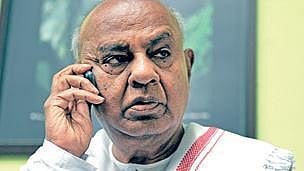 JDS supremo HD Deve Gowda
