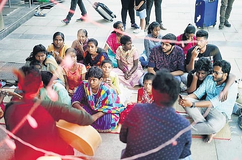 A scene from a previous event held by Nam Veedu Nam Oor Nam Kadhai