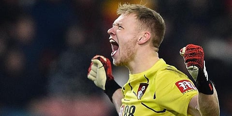 Aaron Ramsdale has represented England at the Under-18 and Under-21 level. (Photo | AFP)