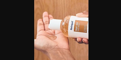 Reequil Fruit AHA face wash