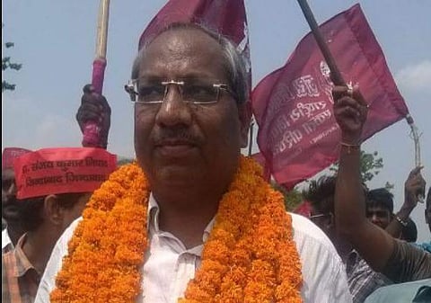 Nishad party chief Sanjay Nishad. (Photo | Twitter)