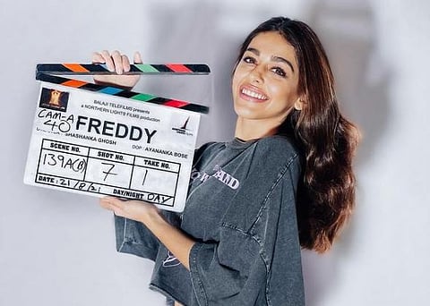 'Freddy' went on floors on August 1 in Mumbai. (Photo | Alaya F, Instagram)