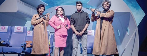 A still from 'Comedy Premium League'