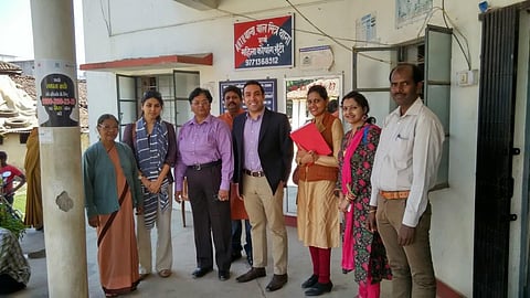 Baidnath Kumar (right) is committed to his cause and takes the help of experts in order to stay updated on legal issues. (Photo | Express)