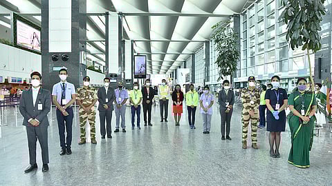 KIA staff from different departments greet passengers | Express