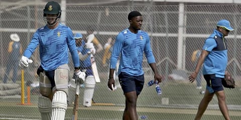 South Africa pacer Lutho Sipamla (Photo | AP)