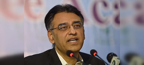 Pakistan Minister Asad Umar (File Photo | AFP)