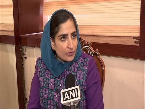 Afghanistan's first non-Muslim woman MP Anarkali Kaur Honaryar. (Photo | ANI)