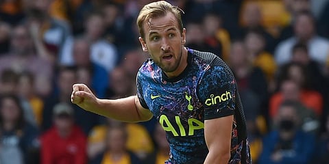 Tottenham striker Harry Kane (Photo | AP)