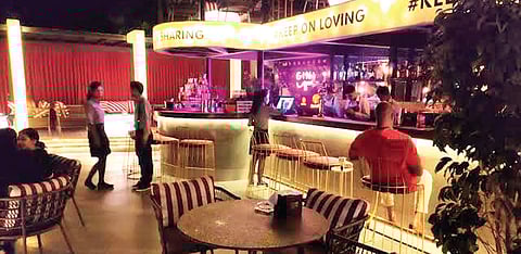 Diners at We Qutub, New Delhi