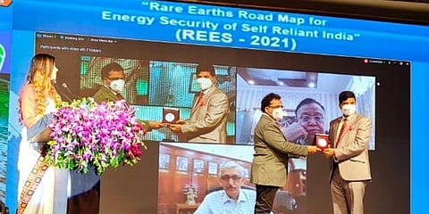 Rare Earths Road Map for Energy Security of Self Reliant India. (Photo | Express)