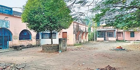 The old tehsil building in Kujang. (Photo| EPS)