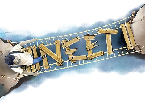 Curious case of falling NEET numbers