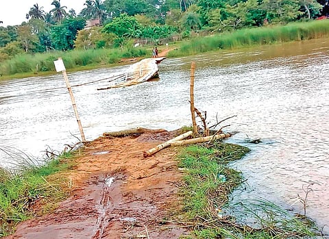 Kharasrota river (File photo| EPS)
