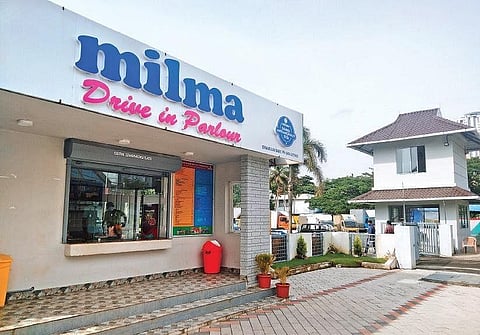 Kochi Metro rebuilds Milma drive-in parlour