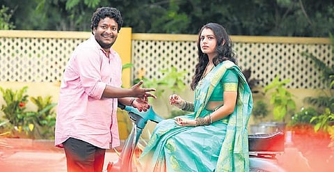 A still from 'Vivaha Bhojanambu'