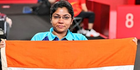 Para table tennis player Bhavina Patel (Photo | Twitter)