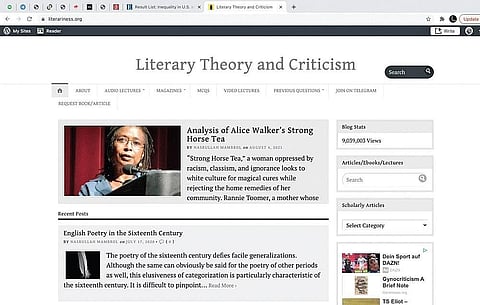 English lesson, from Kerala