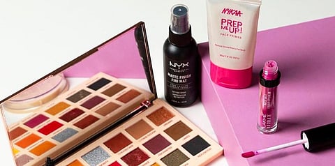 Nykaa has a diverse portfolio of beauty, personal care and fashion products, including its owned brand products manufactured by it. (Photo | Twitter)