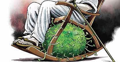 Maximum breakthrough infections were reported with the spread of the Delta variant. (Photo | Express Illustrations)