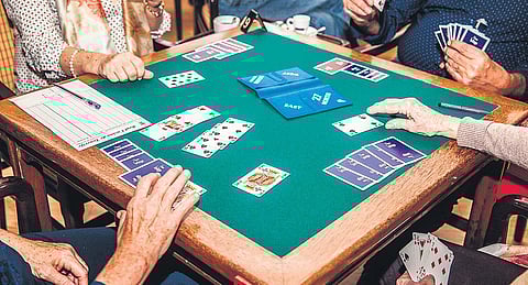 While other sports may have suffered due to the pandemic, the game of bridge which has gone online, has flourished as a sport