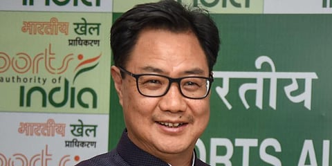 The Union Law Minister Kiren Rijiju (Photo | PTI)