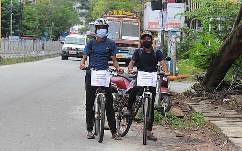Muhammed Saheer and Fadi Jiyad (Photo | A Sanesh, EPS)