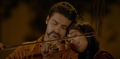 A still from 'Jeevnane Natka Samy'. (Photo | YouTube screengrab)