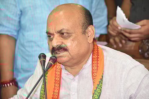 Karnataka chief minister Basavaraj Bommai. (Photo | Nagaraja Gadekal, EPS)