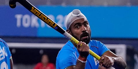 Indian hockey star Simranjeet Singh (Photo | AP)