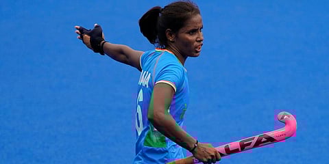 Indian striker Vandana Katariya (Photo | AP)