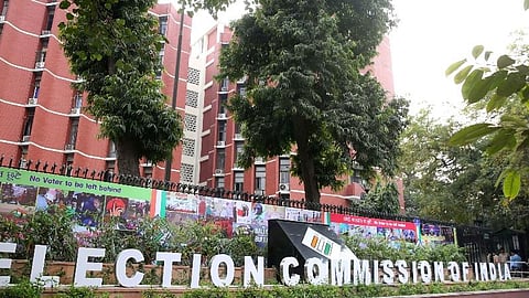 Election Commission of India office in New Delhi.