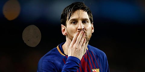 Barcelona legend Lionel Messi (Photo | AP)